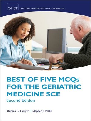cover image of Best of Five MCQs for the Geriatric Medicine SCE